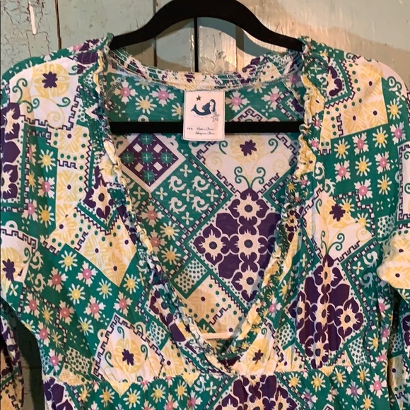 Anthropologie Printed Tunic Dress - Picture 5 of 5